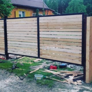 Заборы под ключ